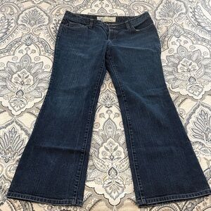 Loft curvy boot cut jeans